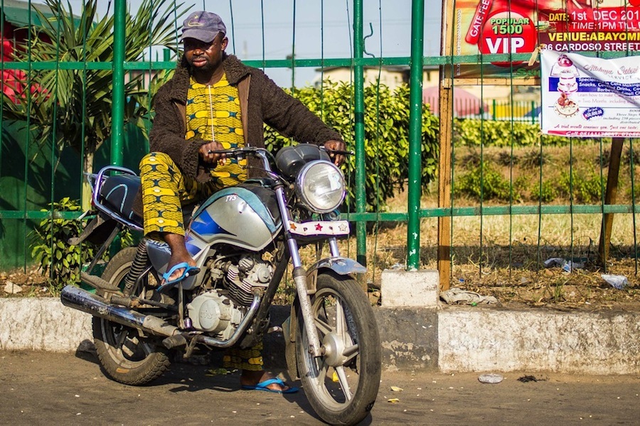 “It’s not only Bajaj bikes that usurp the market though, this picture is a good example since it showcases a TVS.”